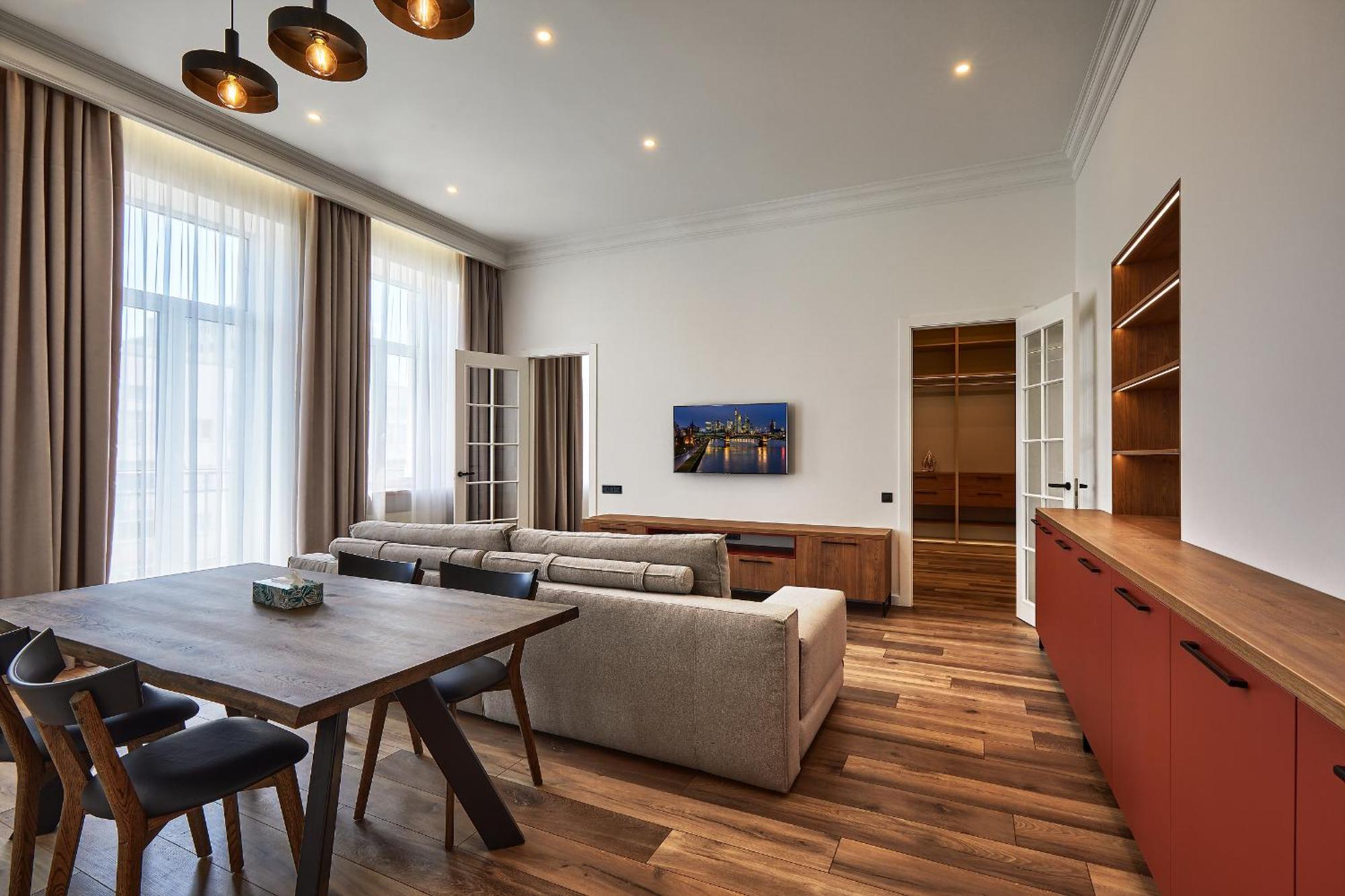 Saksaganskogo Centre Apartment Kiev Cameră foto